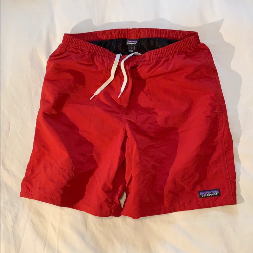 Patagonia Men’s Baggies - Small, Red